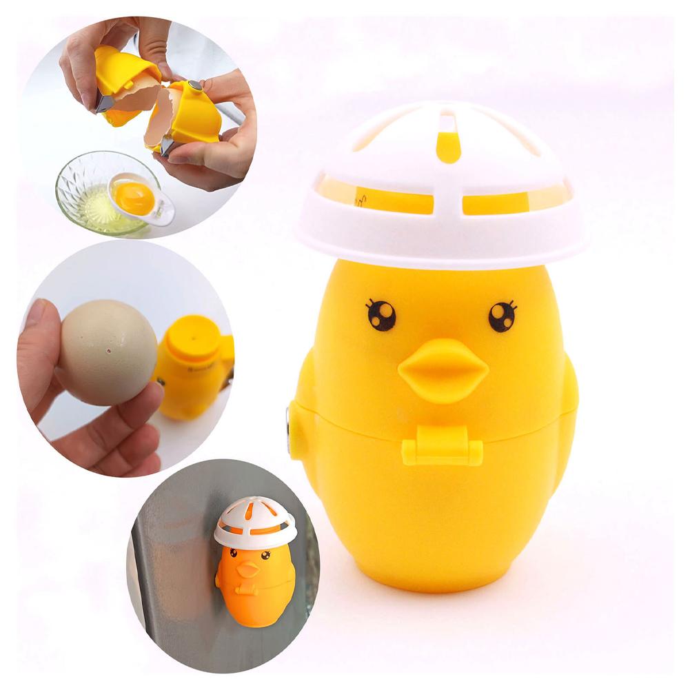 Egg Separator Tool - Ouvre-œufs 4-en-1 pour poulets, séparateur de