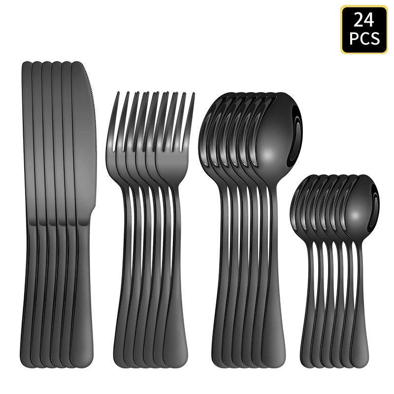 Kitchen Gadgets Gold - Ensemble de couverts en acier inoxydable