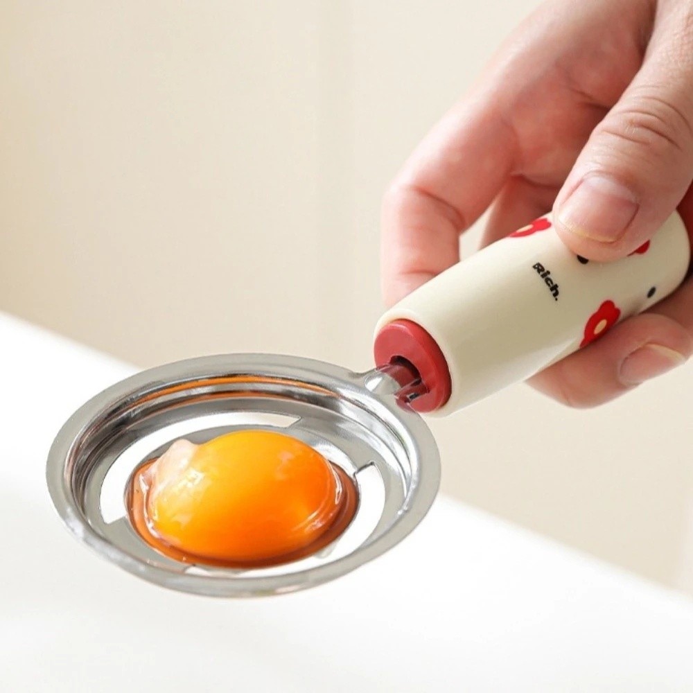 Egg Separator Tool - Séparateur de jaune d'œuf en acier