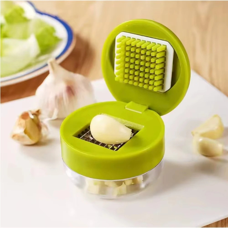 Kitchen Gadgets Organizer - Presse-ail manuel, hachoir à ail, trancheuse,