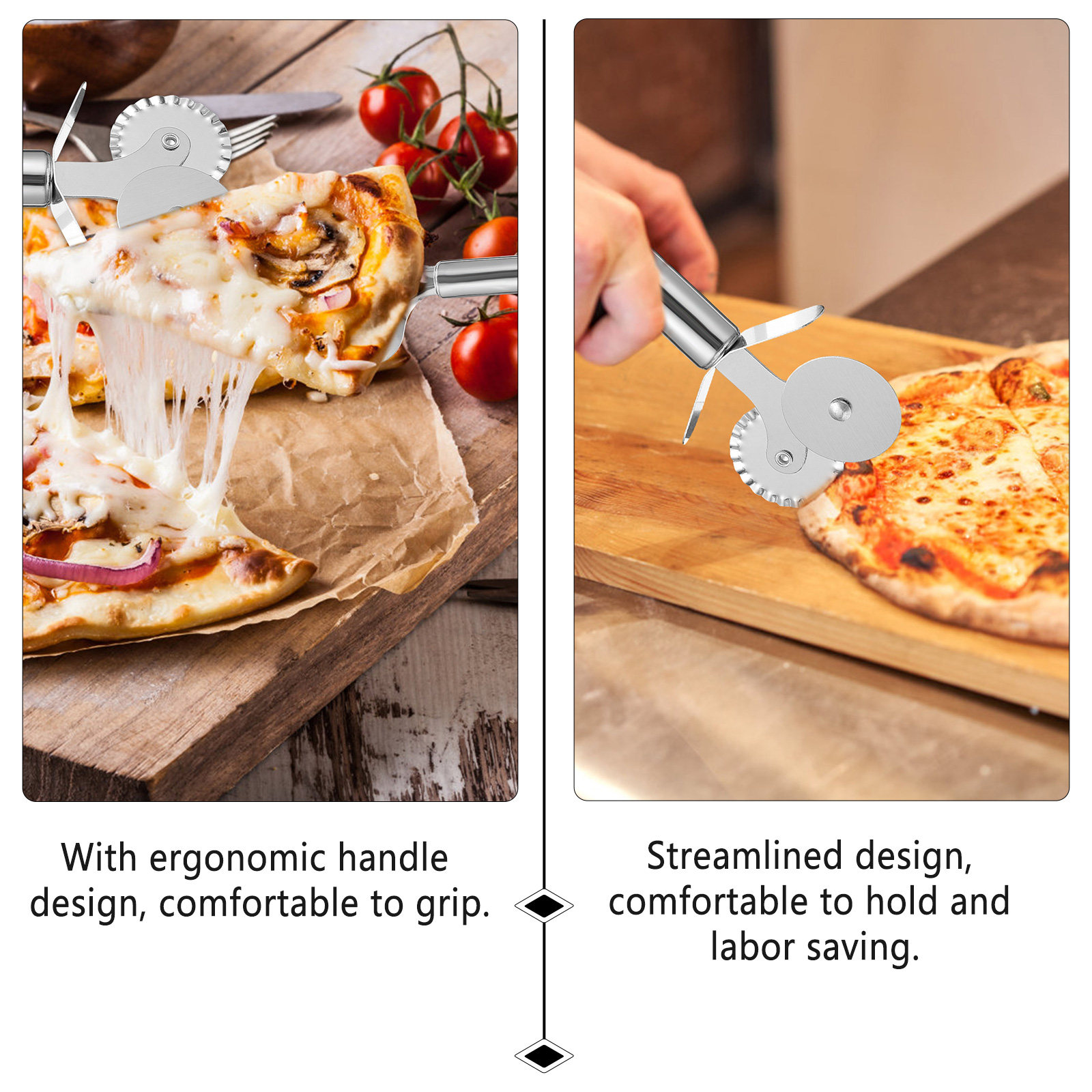 1 ensemble de coupe-pizza en a - Kitchen Gadgets Gold avis et prix