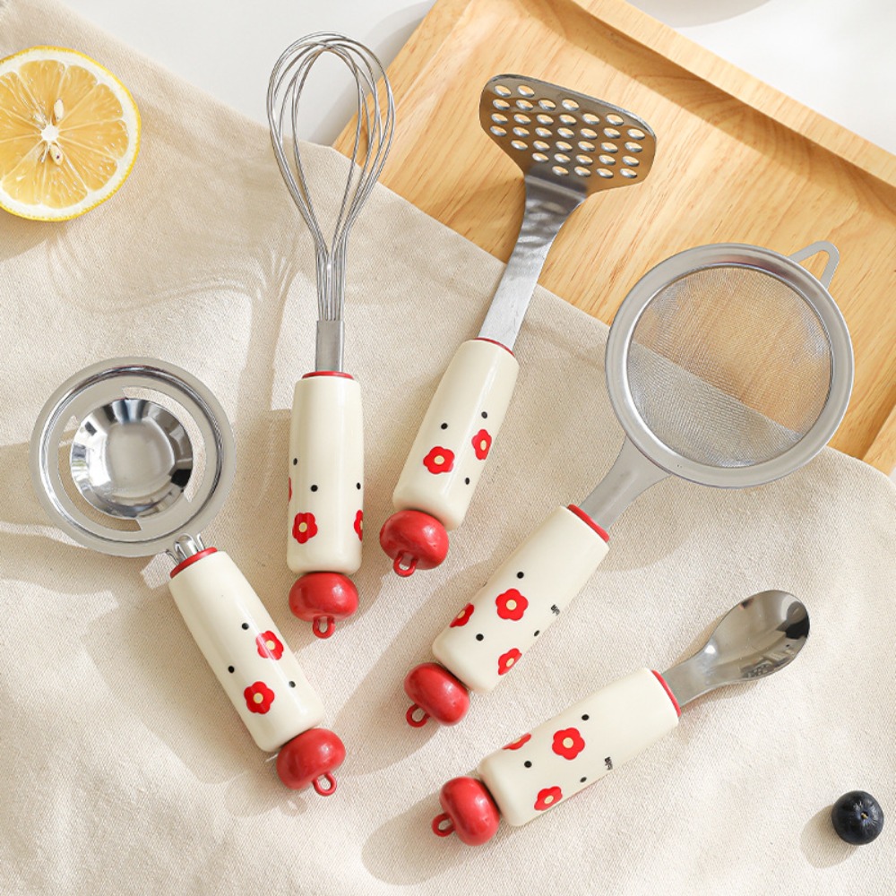 Ensemble de 5 ustensiles de cu - Egg Separator Tool avis et prix