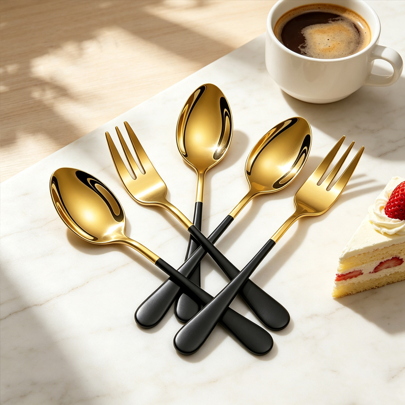 Ensemble de couverts à dessert - Kitchen Gadgets Gold avis et prix