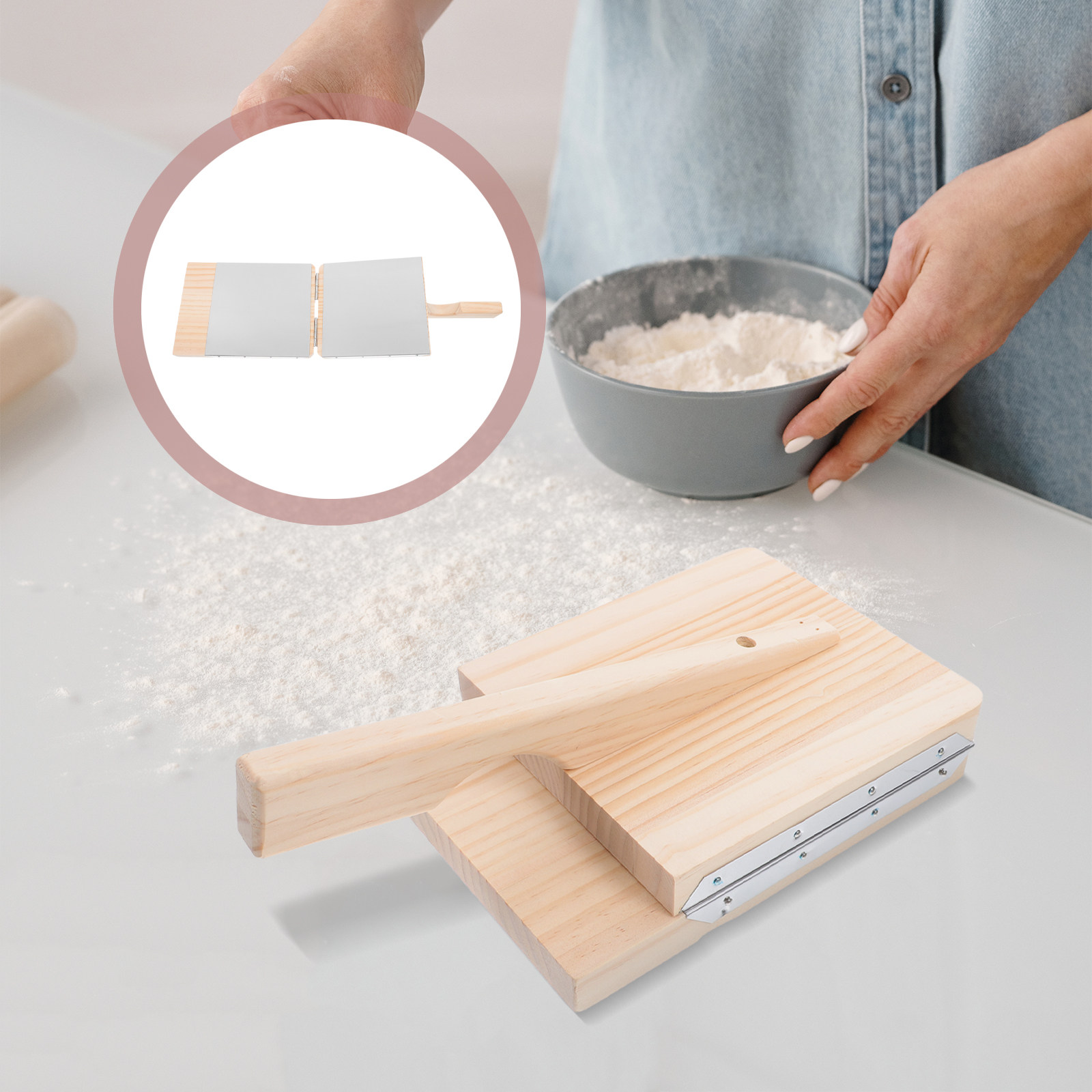 Moule à raviolis en bois, pres - Kitchen Gadgets Dumpling Maker avis et prix