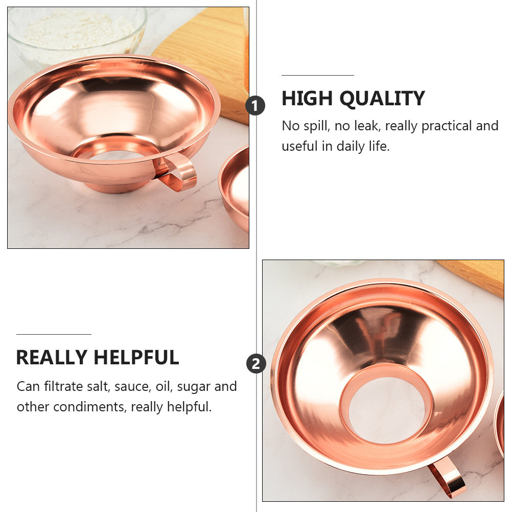 1 pièce, entonnoir en acier in - Kitchen Gadgets Gold avis et prix